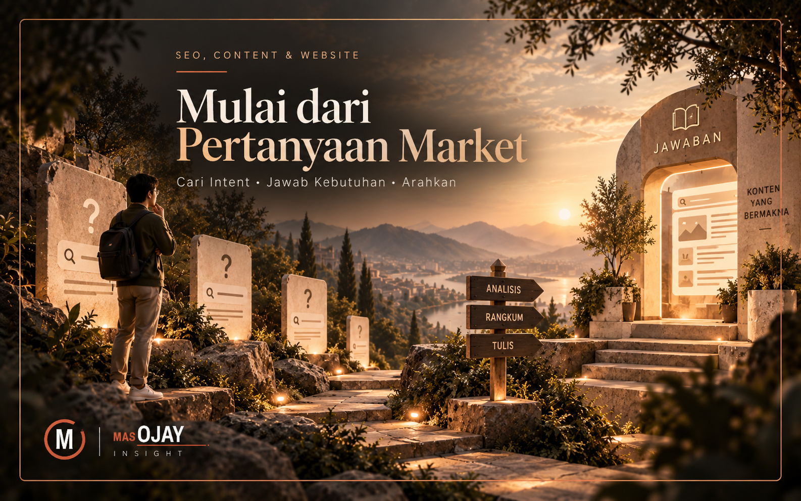Artikel SEO untuk UMKM Sebaiknya Dimulai dari Pertanyaan Market