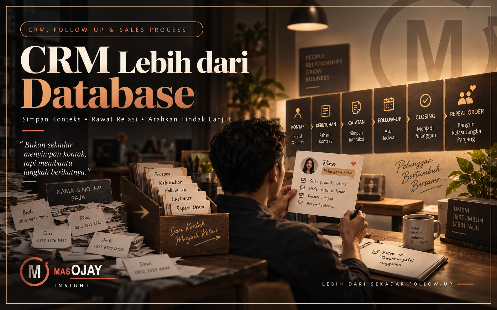 CRM untuk UMKM Bukan Sekadar Database Nama dan Nomor