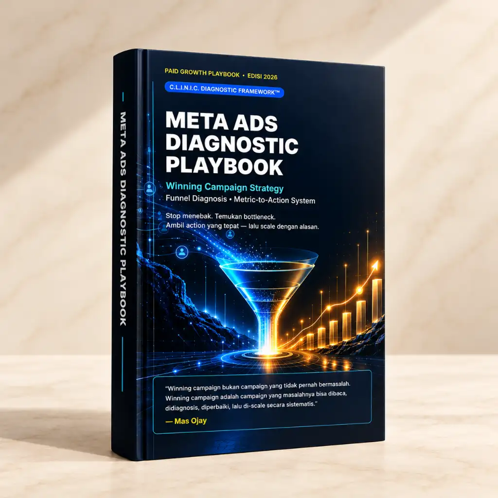 Sampul ebook Meta Ads Diagnostic Playbook